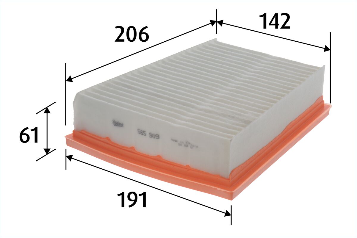 Filtru aer VALEO 585909